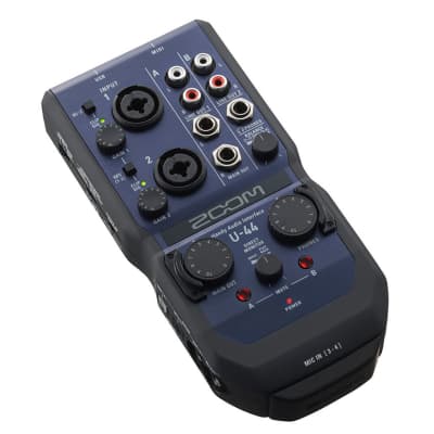 Zoom U-44, Handy Audio Interface High Quality Recording And Playback image 13