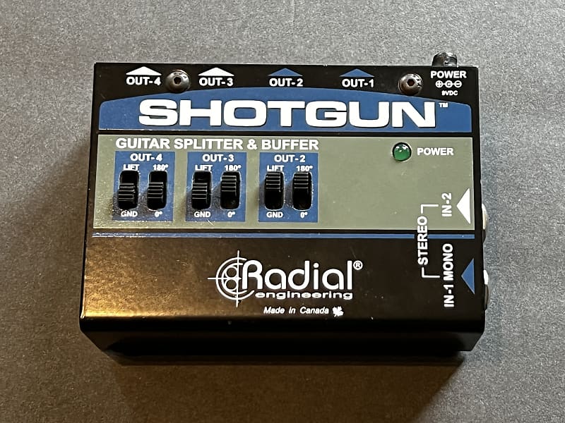 Radial SHOTGUN Guitar Splitter & Buffer 2020's | Reverb