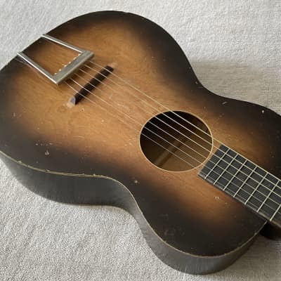 1930’s-1950’s  No Name Parlor Guitar Regal Recording King Gibson Kay Harmony Washburn Lyon Healy Silvertone image 5