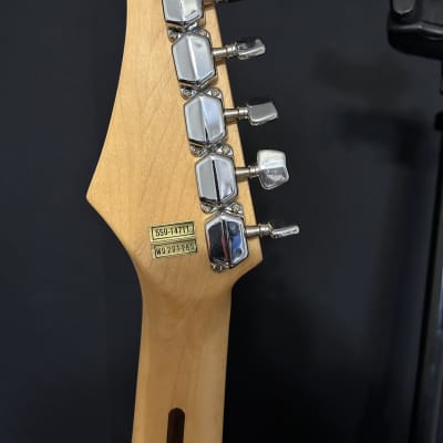 Japan Made Silverburst Strat Style Electric Guitar Silver Guitar #332 image 14