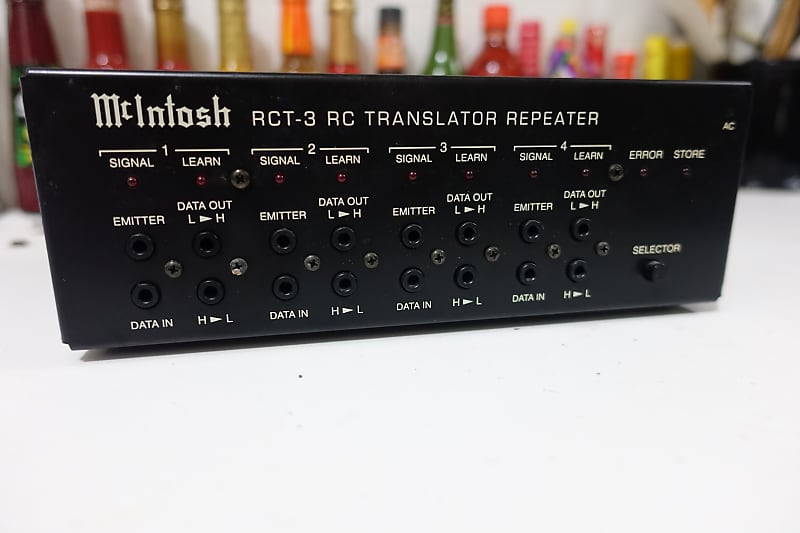 McIntosh RCT-3 RC TRANSLATOR REPEATER BLACK | Reverb