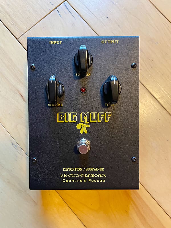 Electro-Harmonix BIG MUFF Russian黒マフ Big Muff Pi (Russian) | DISCONTINUED 2009 | Fuzz