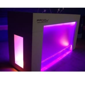 Pro Dj Stand Basic Led Mk2 Mueble Cabina Madera Discoteca image 8