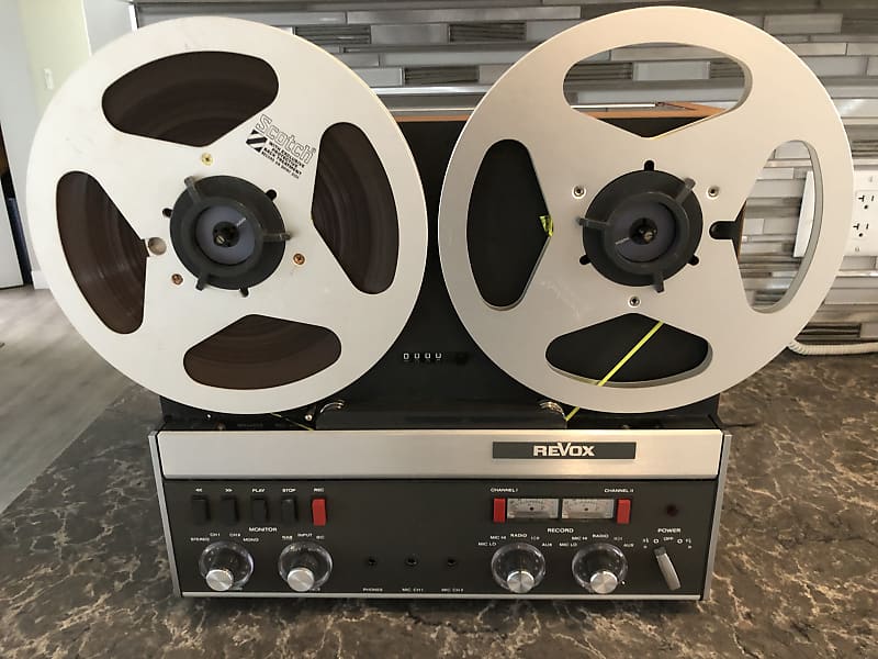 Revox A77 MK III Reel to Reel Tape Recorder- RECAPPED! 1973