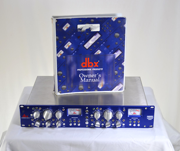 DBX 160sl Blue Rackmount Studio Recording Compressor Limiter