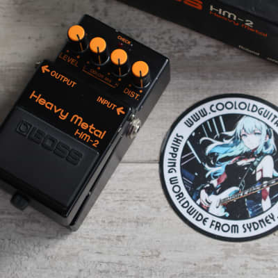 Reverb.com listing, price, conditions, and images for boss-hm-2-heavy-metal