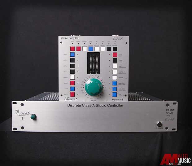 Crane Song Avocet 2 - Discreet Class A Studio Controller Crane Song Avocet 2 - Discreet Class A Studio Controller
