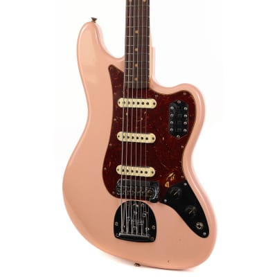 Fender Custom Shop Bass VI Journeyman Relic Aged Shell Pink 2023 image 6