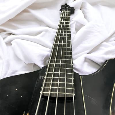 Sandberg "Forty Eight" Victor Brandt 5-String, Hardcore Aged Black w/ Ebony *8.5 Lbs., In Stock! image 9