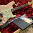 2022 Fender Brazilian Masterbuilt Paul Waller '62 Strat. Shell Pink!
