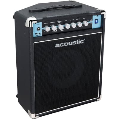 Acoustic B50C 1X10 50W Bass Combo with Tilt-Back Cab Regular Black image 9