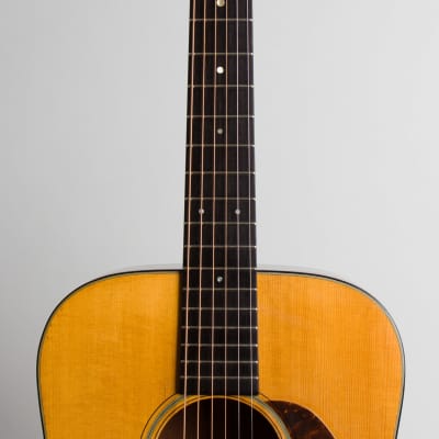 C. F. Martin  D-18 Flat Top Acoustic Guitar (1937), ser. #68147, black tolex hard shell case. image 8