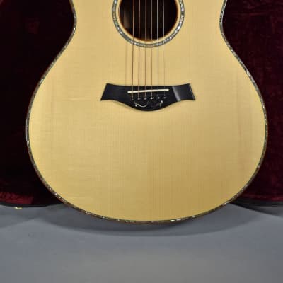 2011 Taylor Custom GO Brazilian Rosewood Natural Finish Acoustic w/OHSC image 2