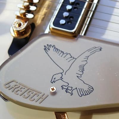 GRETSCH G6136-55 Vintage Select '55 Falcon Vintage White, HARDCASE image 5