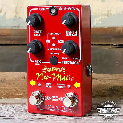 Alexander Pedals Super Neo-Matic Fire Engine Red