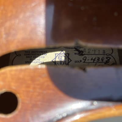 1958 Scherl and Roth vintage violin E.R Pfretzschner Stradivarius copy image 6