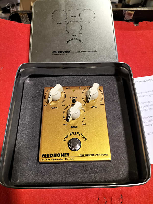 ギター T-REX MUDHONEY 10TH ANNIVERSARY OD PEDAL T-rex MUDHONEY 10TH ANNIVERSARY MODEL | Reverb