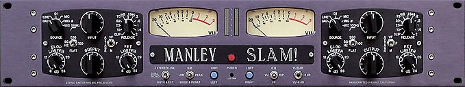 Manley SLAM! Stereo Limiter and Mic Pre image 1