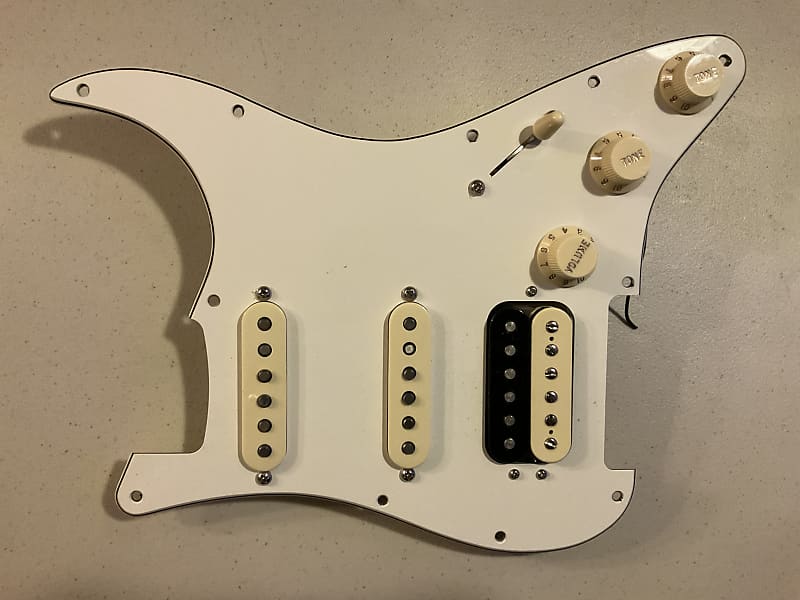 Fender Stratocaster loaded pickguard image 1