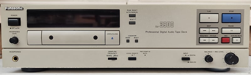 Panasonic SV-3900 DAT | Reverb
