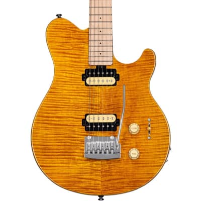 Sterling by Music Man Axis AX3FM Electric Guitar (Trans Gold)(New) image 1