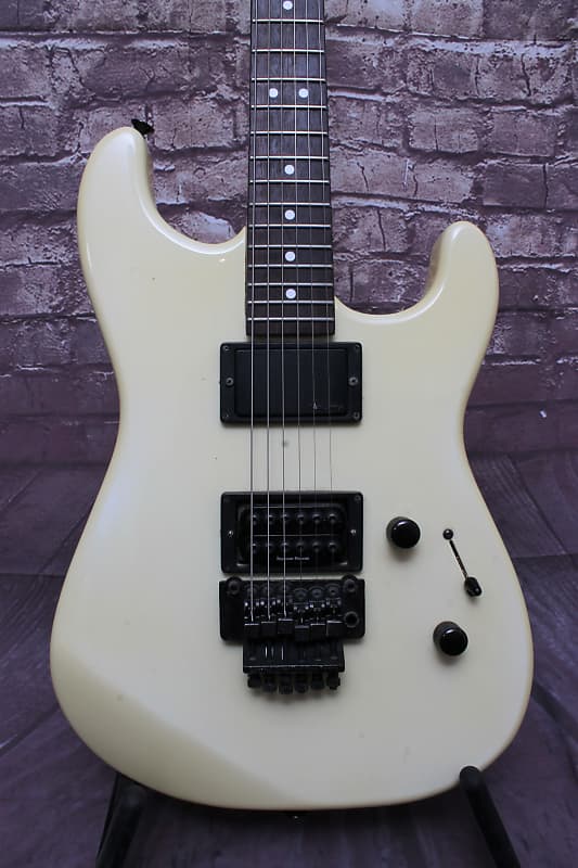 1986-87 Charvel Model 3A Electric Guitar - Pearl White image 1