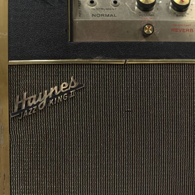 Haynes Jazz King II 2x12 Solid State Guitar Combo Amplifier w/ Reverb & Tremolo image 6