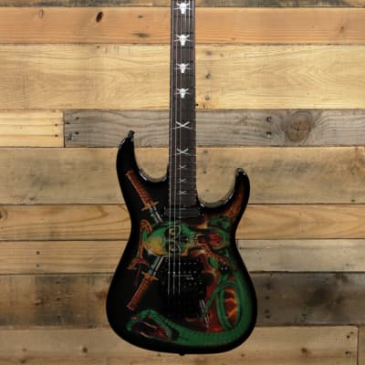 ESP George Lynch Signature Skulls & Snakes Electric Guitar w/ Case image 4