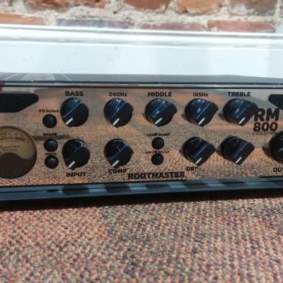 Ashdown RM-500 EVO II Rootmaster 500-Watt Bass Amp Head 2018 - 2020 - Silver image 1