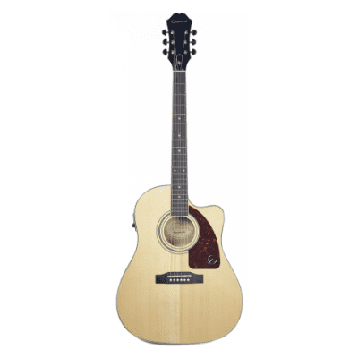 Epiphone AJ-220SCE Acoustic/Electric Guitar Natural | Reverb