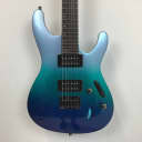 Used Ibanez S521 1P-05 Electric Guitars Blue