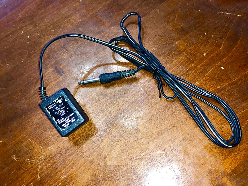 Dod 18v power adaptor performer series 1980-84 Black adapter vintage old relic image 1
