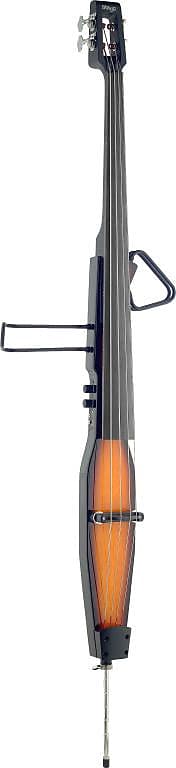 STAGG 3/4 electric double bass with gigbag, violinburst EDB-3/4 VBR image 1
