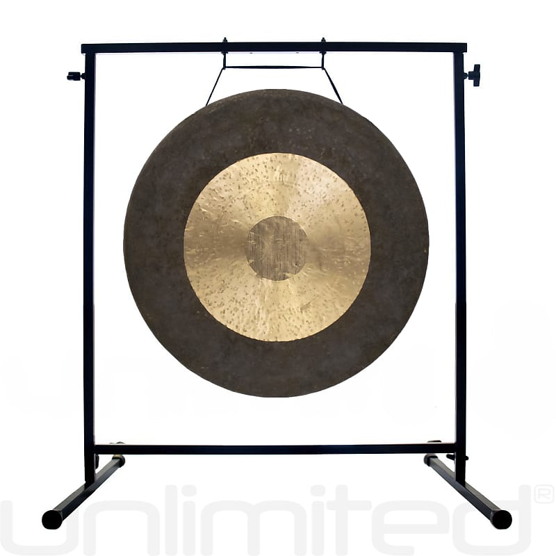 20" to 26" Gongs on the Fruity Buddha Gong Stand - 20" Dark Star Gong image 1