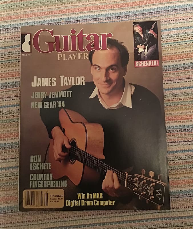 Guitar Player Magazine Back Issue May 1984: James Taylor | Reverb