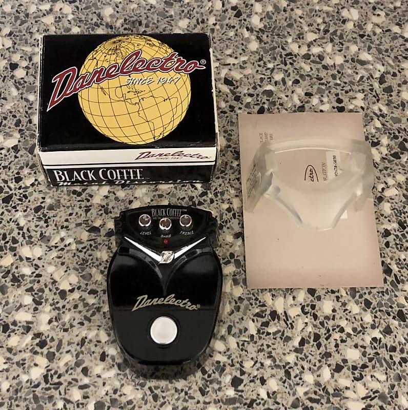 Danelectro Black Coffee Metal Distortion Pedal | Reverb Canada