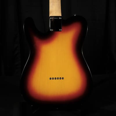 Pre Owned 2014 Fender Custom Shop 1963 Telecaster NOS 3-Tone Sunburst image 7