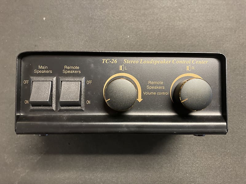 TC-26 Stereo Speaker Control Center w/ Original Box | Reverb