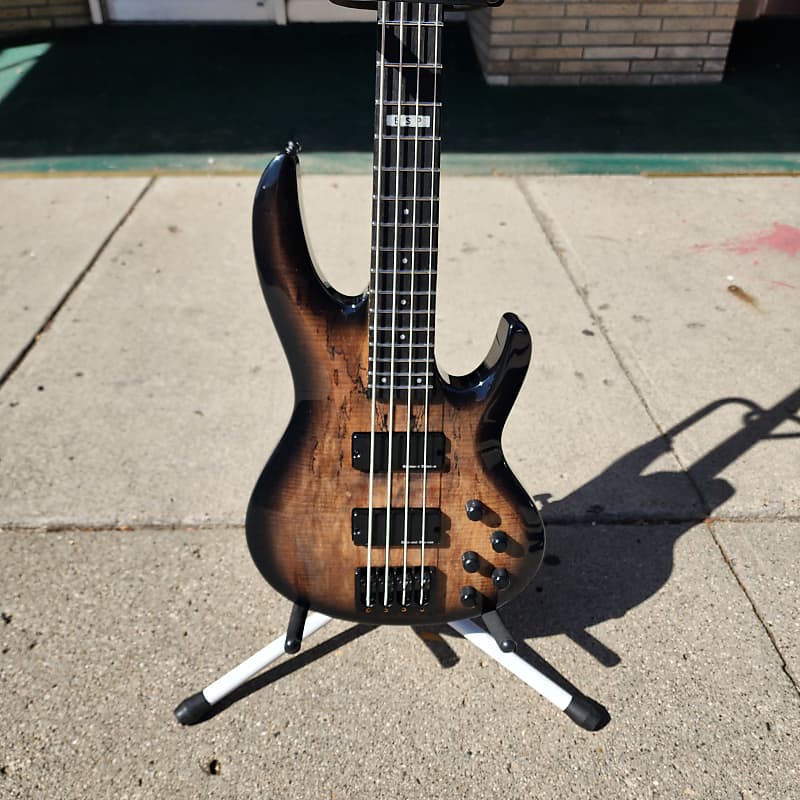 ESP E-II BTL-4 エレキベース 4弦 ESP E-II BTL-4 Black Natural Burst Electric Bass Guitar +