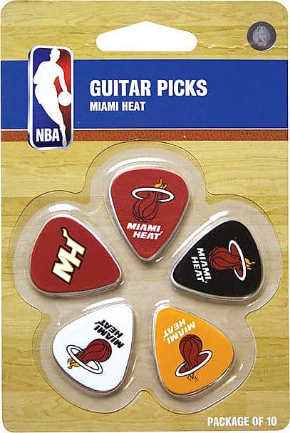 Miami Heat Guitar Picks image 1