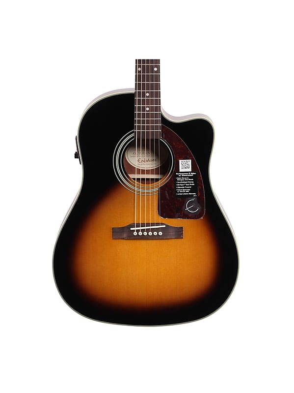 Epiphone AJ-210CE NA エレアコ　アコースティックギター Amazon.com: Epiphone J-15 EC Deluxe Acoustic Electric