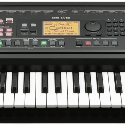 KORG EK50 Entertainer Keyboard 61 Key Touch Control With Built in Speakers image 3