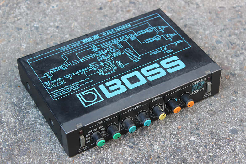 Boss RDD-20 Micro Rack Series Digital Delay | Reverb