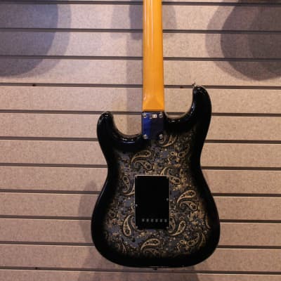 Fender Black Paisley Stratocaster MIJ Limited Edition with Hard Case image 8