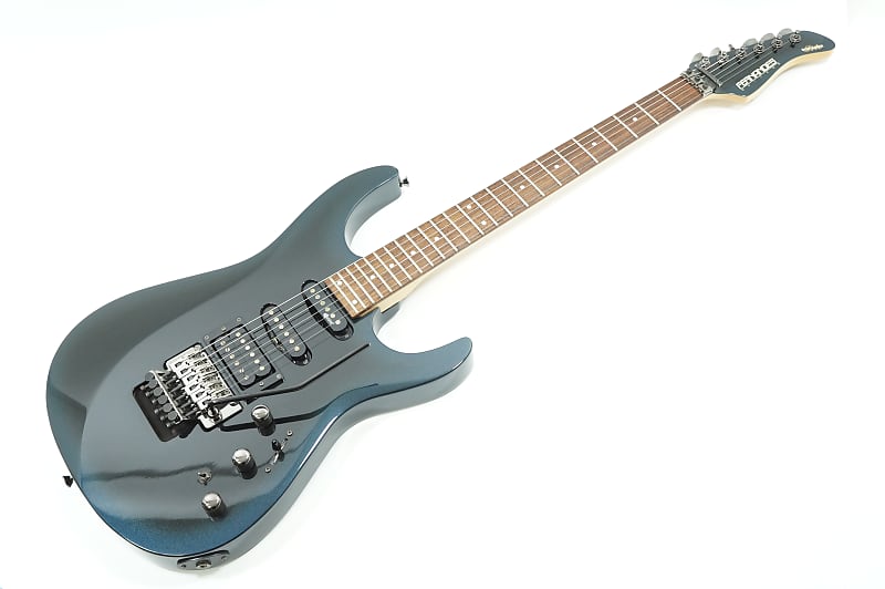 Fernandes FR-55S 2 MODE SUSTAINER SSH Blue Metallic Burst