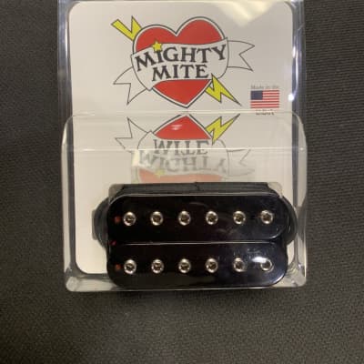 Mighty Mite USA Made Electric Guitar Humbucker Pickup (1300-1) -  Black image 1
