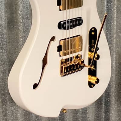 Vola Vasti KJM J1 Kaspar Jalily Signature White Matte Guitar & Bag #4108 image 5