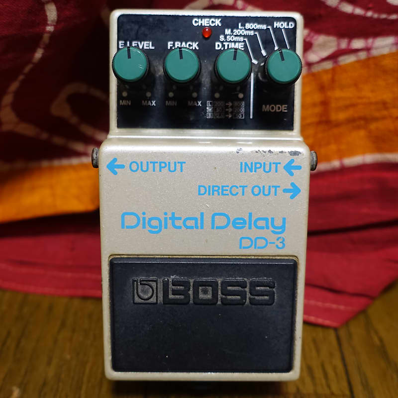 Long Chip】 1988 BOSS DD-3 w/Box Made in Japan MIJ Digital Delay 