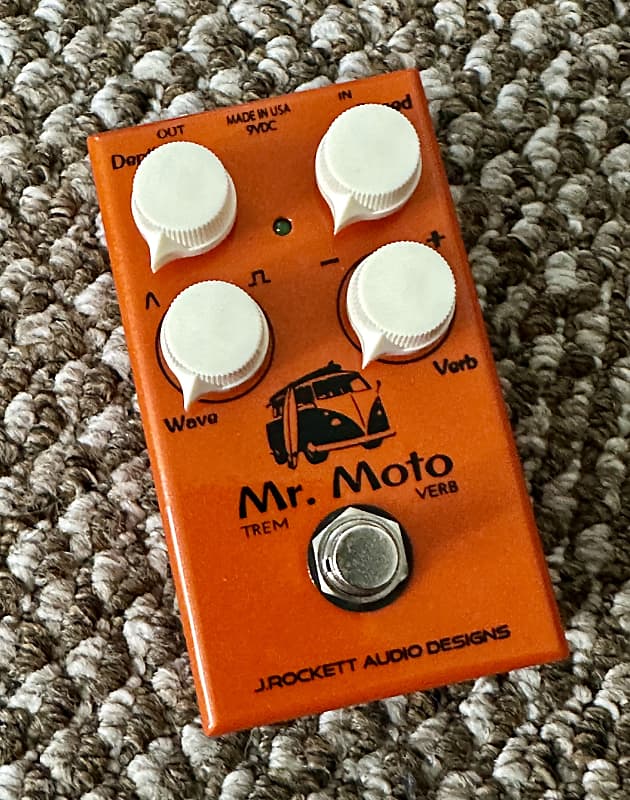 EXC+ J. Rockett “Mr. Moto” Tremolo + Reverb 2024 - Orange