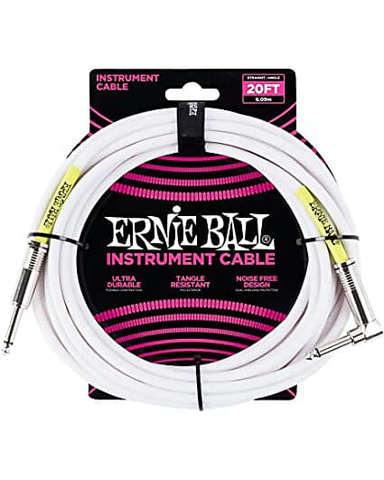 Ernie Ball 6047 20ft RA Cable image 1